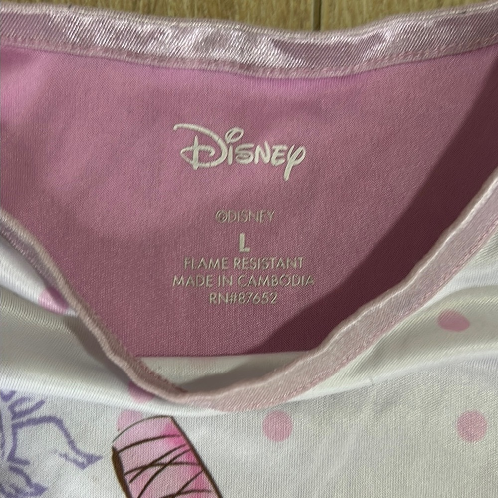 Disney Princess Nightgown Rapunzel Belle Beauty and the Beast Tangled Sparkle - Picture 6 of 9